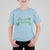 St. Patrick's Day T Shirt For Kid Good Luck And Good Vibes Shamrock Coquette Bow