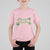 St. Patrick's Day T Shirt For Kid Good Luck And Good Vibes Shamrock Coquette Bow