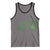 St. Patrick's Day Tank Top Good Luck And Good Vibes Shamrock Coquette Bow