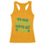 Funny St. Patrick's Day Racerback Tank Top Who Needs Luck When You're Got Charm