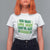 Funny St. Patrick's Day T Shirt For Women Who Needs Luck When You're Got Charm