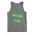 Funny St. Patrick's Day Tank Top Who Needs Luck When You're Got Charm