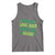 Funny St. Patrick's Day Tank Top Who Needs Luck When You're Got Charm