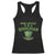 Funny St. Patrick's Day Racerback Tank Top Wee Little Hooligan Shamrock Leprechaun Hat