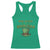 Funny St. Patrick's Day Racerback Tank Top Wee Little Hooligan Shamrock Leprechaun Hat