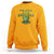 Funny St. Patrick's Day Sweatshirt Wee Little Hooligan Shamrock Leprechaun Hat