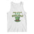 Funny St. Patrick's Day Tank Top Wee Little Hooligan Shamrock Leprechaun Hat