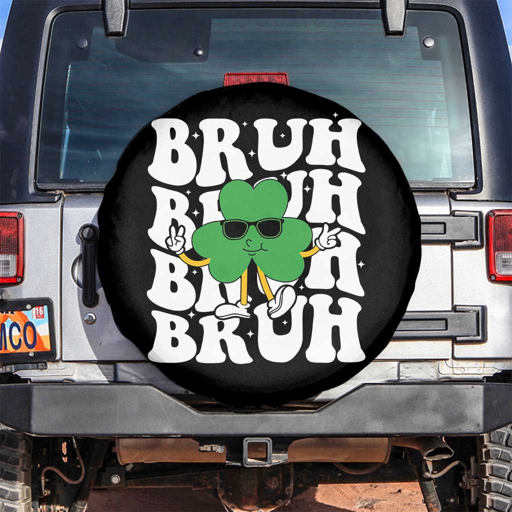 Funny St. Patrick's Day Bruh Spare Tire Cover