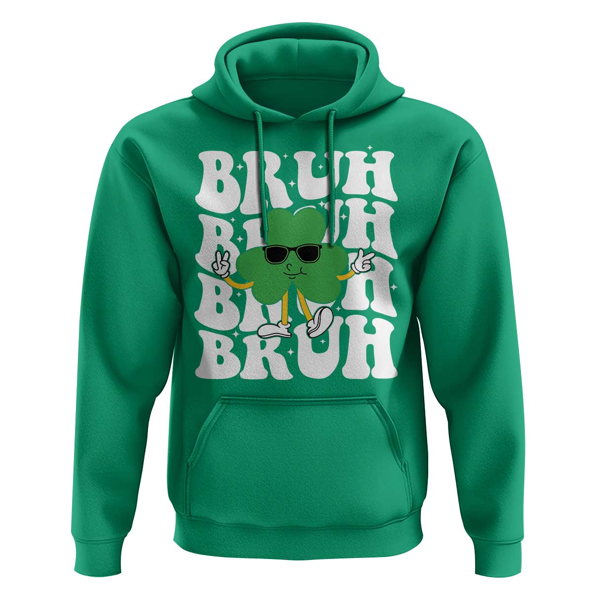 Funny St. Patrick's Day Bruh Hoodie