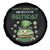 Funny St. Patrick's Day And Birthday Spare Tire Cover Shamrock Cupcake Leprechaun