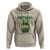 Funny St. Patrick's Day And Birthday Hoodie Shamrock Cupcake Leprechaun