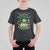 Funny St. Patrick's Day And Birthday T Shirt For Kid Shamrock Cupcake Leprechaun