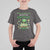 Funny St. Patrick's Day And Birthday T Shirt For Kid Shamrock Cupcake Leprechaun