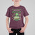 Funny St. Patrick's Day And Birthday T Shirt For Kid Shamrock Cupcake Leprechaun