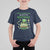 Funny St. Patrick's Day And Birthday T Shirt For Kid Shamrock Cupcake Leprechaun