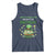 Funny St. Patrick's Day And Birthday Tank Top Shamrock Cupcake Leprechaun