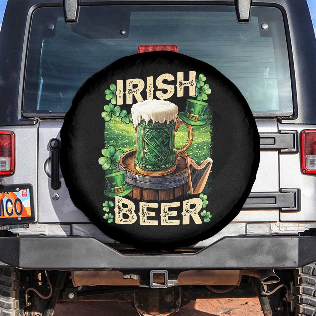 Funny St. Patrick's Day Irish Beer Spare Tire Cover