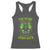 Funny Irish Beer Racerback Tank Top The Devil Whispered I'm Coming For You I Whisper Back Bring Beer