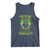 Funny Irish Beer Tank Top The Devil Whispered I'm Coming For You I Whisper Back Bring Beer