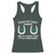 Funny St. Patrick's Day Racerback Tank Top Touch My Lucky Charm