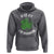 Funny St. Patrick's Day Cannabis Hoodie Kiss Me I'm Highrish