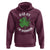 Funny St. Patrick's Day Cannabis Hoodie Kiss Me I'm Highrish