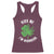 Funny St. Patrick's Day Cannabis Racerback Tank Top Kiss Me I'm Highrish