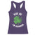 Funny St. Patrick's Day Cannabis Racerback Tank Top Kiss Me I'm Highrish