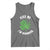 Funny St. Patrick's Day Cannabis Tank Top Kiss Me I'm Highrish