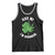 Funny St. Patrick's Day Cannabis Tank Top Kiss Me I'm Highrish