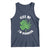 Funny St. Patrick's Day Cannabis Tank Top Kiss Me I'm Highrish