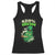 Funny St. Patrick's Day Cannabis Racerback Tank Top 420% Irish Weed