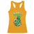 Funny St. Patrick's Day Cannabis Racerback Tank Top 420% Irish Weed