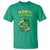 Funny St. Patrick's Day Cannabis T Shirt 420% Irish Weed