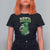 Funny St. Patrick's Day Cannabis T Shirt For Women 420% Irish Weed