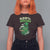 Funny St. Patrick's Day Cannabis T Shirt For Women 420% Irish Weed