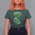 Funny St. Patrick's Day Cannabis T Shirt For Women 420% Irish Weed