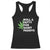 Funny St. Patrick's Day Weed Racerback Tank Top Roll A Fatty For Saints Paddys 420 Cannabis