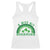 Funny St. Patrick's Day Marijuana Racerback Tank Top A Wee Bit Highrish 420 Weed Cannabis