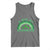 Funny St. Patrick's Day Marijuana Tank Top A Wee Bit Highrish 420 Weed Cannabis