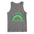 Funny St. Patrick's Day Marijuana Tank Top A Wee Bit Highrish 420 Weed Cannabis