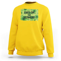 Funny St. Patrick's Day Dibs On The Redhead Sweatshirt