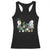 Ghost Garden Halloween Gardener Gardening Racerback Tank Top