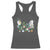 Ghost Garden Halloween Gardener Gardening Racerback Tank Top