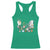 Ghost Garden Halloween Gardener Gardening Racerback Tank Top