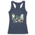 Ghost Garden Halloween Gardener Gardening Racerback Tank Top