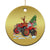 Funny Xmas Christmas Ornament Santa Reindeer Riding Monster Truck - Wonder Print Shop