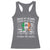 Irish American Racerback Tank Top Irish By Blood American By Birth Patriot By Choice