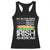 Irish American Pride Racerback Tank Top My Blood Runs Ireland America Flag