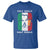 Irish Italian Pride T Shirt Half Gaelic Half Garlic Shamrock Ireland Italy Flag